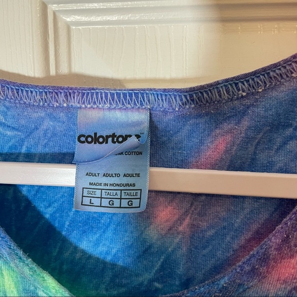 Warped Tour 2014 Tie Dye Tank Top Sz Lg - Picture 3 of 4